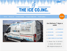 Tablet Screenshot of icecompanyinc.ie